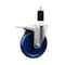 Service Caster 5'' Solid Poly Swivel 1-3/8'' Expanding Stem Caster Total Lock Brake SCC-EXTTL20S514-SPUS-138 - alternate 1